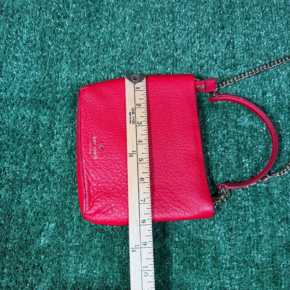 Kate spade Hayes Street Pearl‎ Ellery Bag Red